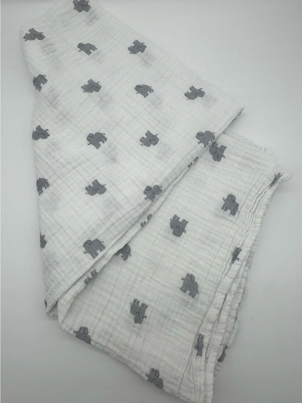 Nordstrom Giraffe and Elephant Swaddle Blankets